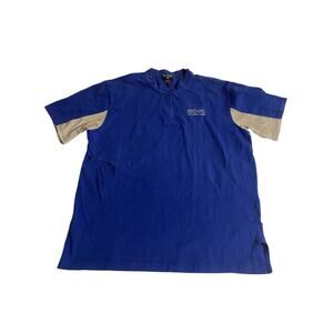 Vintage Men's Polo Jeans Co. Ralph Lauren Quarter-Zip Colorblock Shirt Sz M